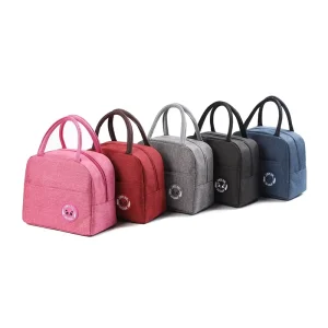 Thickened Oxford Cloth Lunch Bag Lunch Box Bags for Office Simple Design Cooler Bag