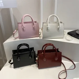 Top Designer Luxury PU Bag for Women with Wide Shoulder Straps and a Women’s Crossbody Bag Sac dos
