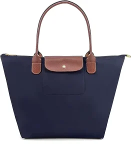 Tote Bag for Women Foldable Shoulder Bag Nylon Weekend Hobo Handbag