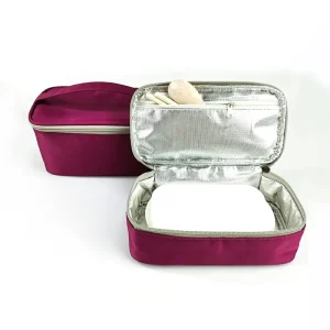 Travel Waterproof Zipper Lunch Case Kids Lunch Box Thermal Insulation Lunch Bag for School Picnic