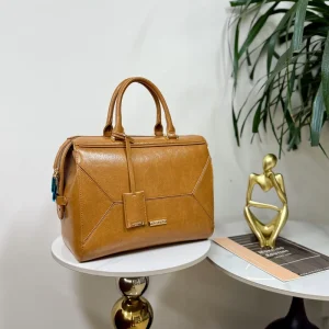 Trendy Boston Retro Women’s Crossbody Tote Bag with Zip Closure Single Strap Waterproof All Seasons for Daily Commute GZ773