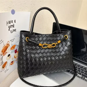 Trendy Elegant Women’s Shoulder Bag Large Capacity All-match Commuter Handbag Single Strap Polyester Urban