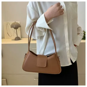 Trendy High-End Women Crossbody Bag Premium Textured Shoulder Handbag Casual Shopping Party Purse