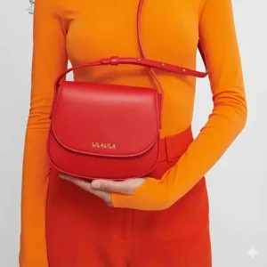 Trendy Women’s Mini Saddle Crossbody Bag Soft PU Material Scratch resistant Multipurpose Custom