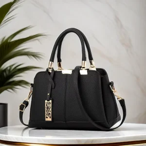 Trendy Women’s Shoulder Bag PU Leather Handbags with Multiple Carrying Options for Daily Use and Travel
