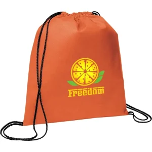 Unisex Polyester Drawstring Bag High Quality Custom Logo Recycled Material