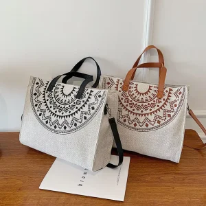 Verified Suppliers of Classic Linen Hand Carry Office Bag Bulk for Ladies
