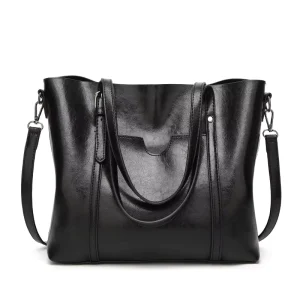 Vintage Bohemian Fashion Women’s PU Designer Handbags & Purses Zipper Closure Large Capacity Top Handle Satchel Shoulder Bag
