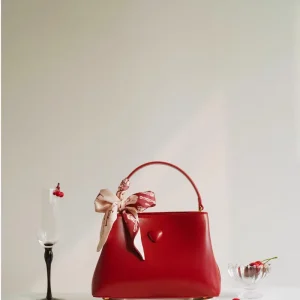 Vintage Half Moon Hobo Bag Synthetic Leather Contrast Color Shoulder Purse High Quality Women’s Bags