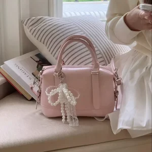 Vintage Waterproof Portable Handbag for Women Autumn Winter Spring Summer Single Shoulder & Crossbody Bag