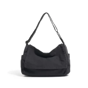 Water Wash Canvas Cross Body Bag Model Trendy Brand Large Capacity Shoulder Bag Casual Versatile Handbag Travel Messenger Bag