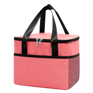 Waterproof Foods Lunch Bag Soft Shoulder Lunch Bag Custom Outside Meal Prep 15L Lunch Cooler Insulated Thermal Bags
