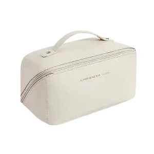 Waterproof Multi color Extra Large Round Wedding Cosmetic Bags Portable Makeup Bag Zipper Toiletry Bag