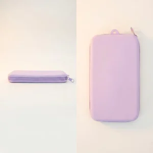 Waterproof Silicone Travel Pouch Shockproof Zipper Case for Small Items Tech Accessories & Cosmetics