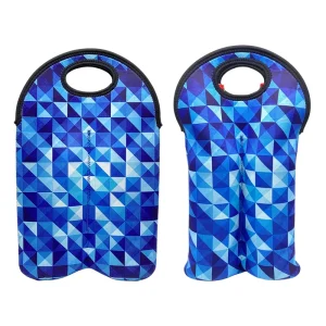 Wine Bottle Cooler Holder for 2 Bottle Wine Cooler Tote Carrier Sleeve Insulated Custom Brand Wine Bag Custom Bottle Sleeve OEM