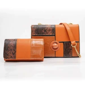 Woman Handbag New Fashion Womens Shoulder Bags Set 2in1 High Quality Casual Ladi Bag