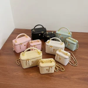 Women Box Handbags Young Lady Single Shoulder Bag for Females
