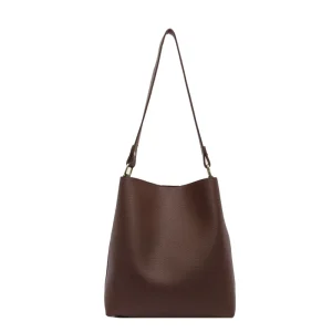 Women Handbag Set PU Leather Water Resistant Tote & Crossbody Bag Vegan Leather for Ladies Daily Use