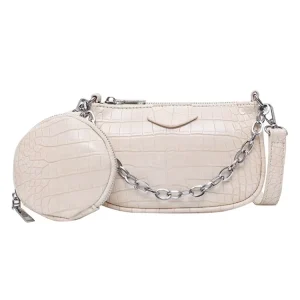 Women PU Leather Crossbody Purses Luxury Brand Designer 3-in-1 Shoulder Tote Bags