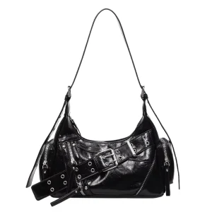 Women Single Pu Leather Fashion Handbags Shoulder Crossbody Bags