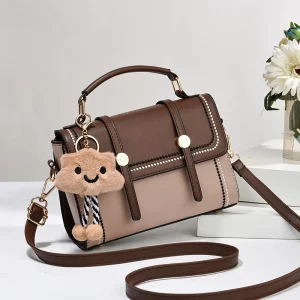 Women’s Bag New Style Square Bag Fashionable and Casual All-match Shoulder Crossbody Bag Women’s Handbag