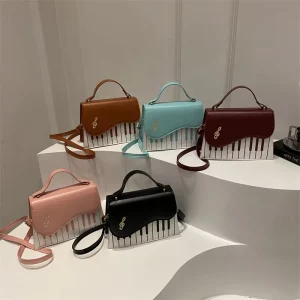 Women’s Fashion Shoulder Crossbody Bag Small Square Zip Closure Dress Style Bag Luxury Handbags for Women Famous Brands