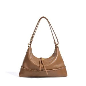 Women’s Handbags Genuine Leather Women’s Bag One Shoulder Crossbody Head Layer Cowhide Retro Tote Bag
