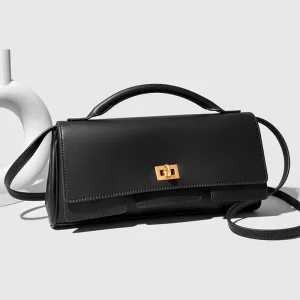 Women’s High End Fashionable Crossbody Bag PU Cover Lightweight Durable Single Shoulder for Daily Commuting Wedding