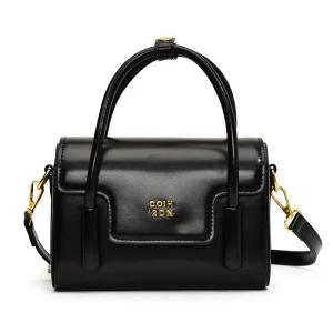 Women’s High End PU Leather French Simple Retro Small Square Crossbody Bag Large Capacity Casual Commuting Niche Shoulder Bag