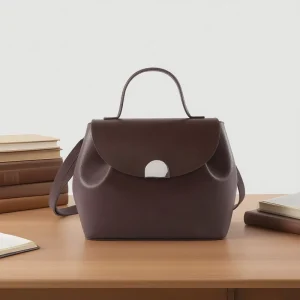 Women’s High-end Retro Crossbody Bag Lightweight Single Strap Handheld New Design Fashionable Saddle Bag