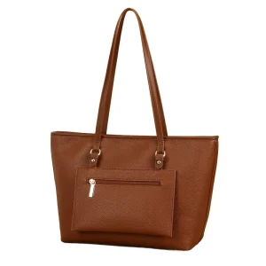 Women’s National Fashion PU Leather Rivet Embellished Shoulder Crossbody Bag Single Strap