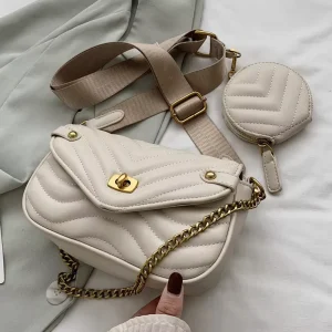 Women’s New Designer Handbags Famous Brands PU Shoulder Bag Luxurious Ins Fashion Handbags