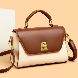 Women’s New Fashion Single Shoulder Crossbody Handbag Senior Sense Retro Delicate Small square Bag