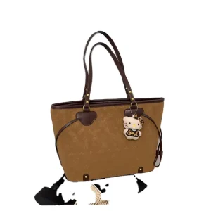 Women’s Style Tote Bag Zipper Closure Polyester Lining Fashion Handbag Anti Theft Portable Design Designer