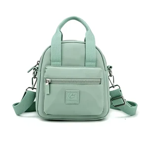 Women’s Summer Fashion Shoulder/Crossbody Bag Water-repellent Nylon Casual Mobile Phone Backpack
