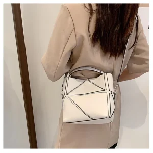Work Business Meeting Handbag Minimalist Vegan Leather Wrist Bag Unisex Wristlet Wallet Phone Pouch Slim Crossbody Bag